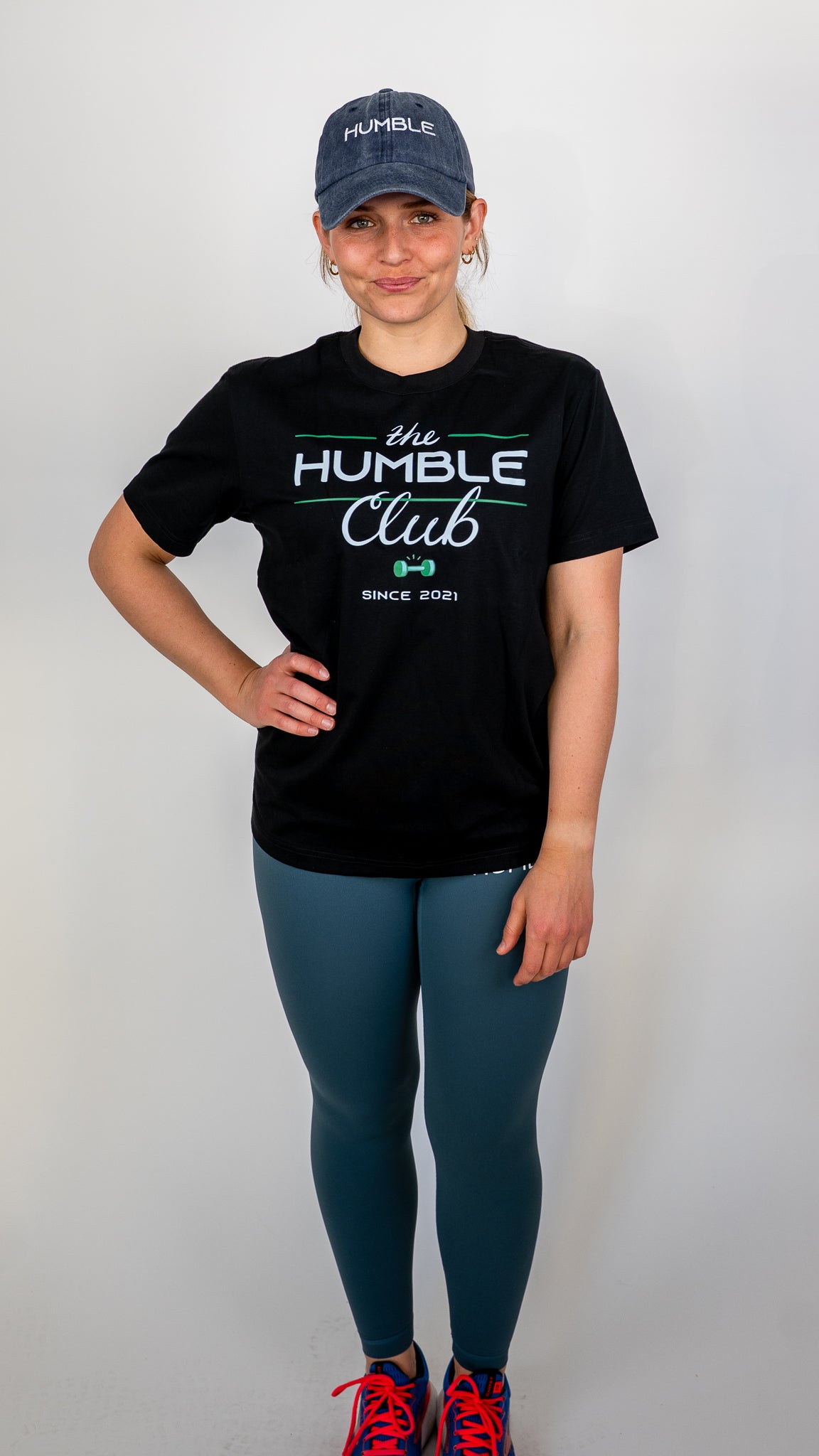 Vintagekeps i navy till dam