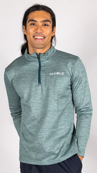 Ziptröja med fleece för löpning